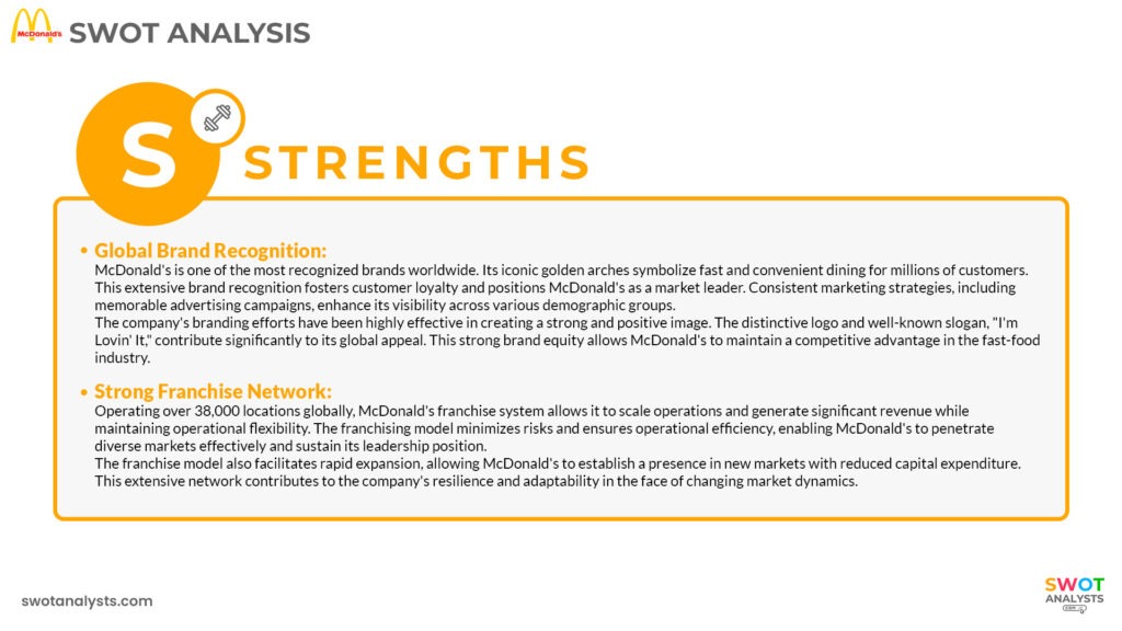 McDonald's Strengths - McDonald's SWOT Analysis