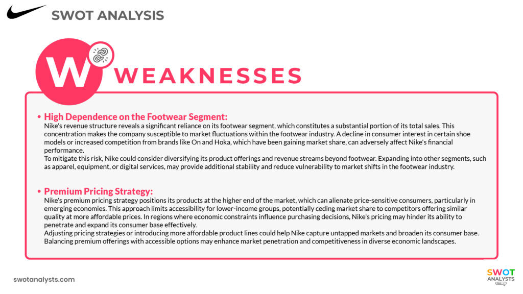 Nike Weaknesses - Nike SWOT Analysis