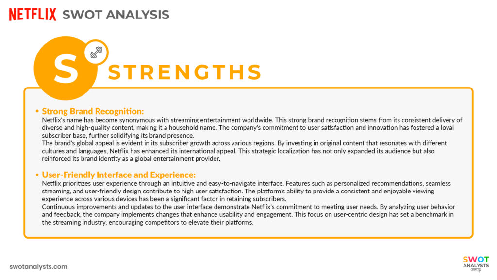 Netflix Strengths - Netflix SWOT Analysis
