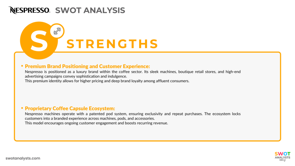 Nespresso Strengths - Nespresso SWOT Analysis