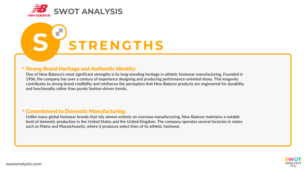 New Balance Strengths - New Balance SWOT Analysis